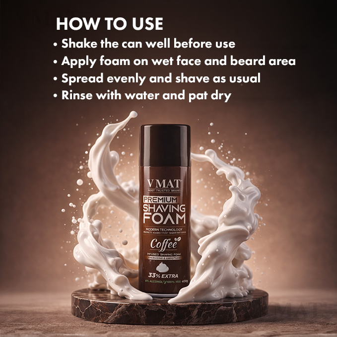 VMAT Shaving Foam Coffee